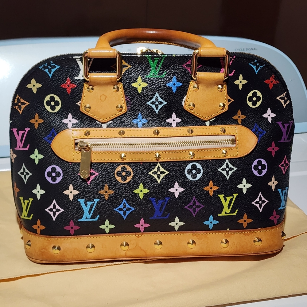 Black multicolor Alma - Picture 2 of 12